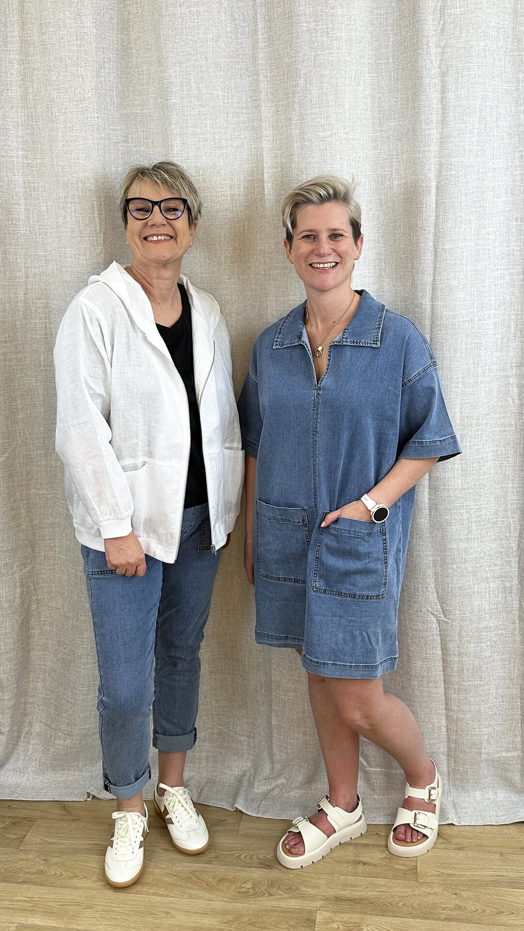 style items clothing on different bodies